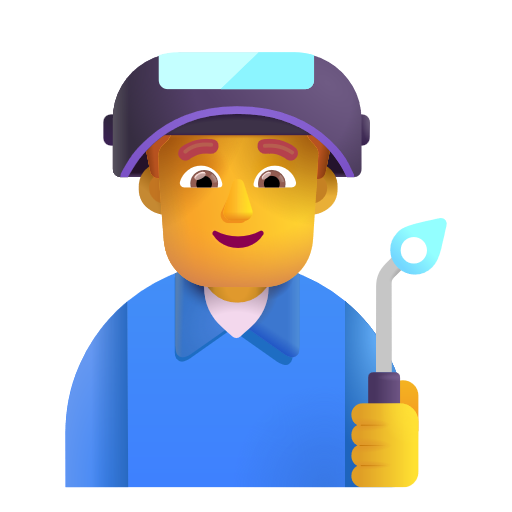 👨‍🏭 Man Factory Worker