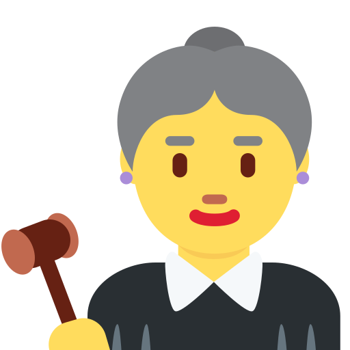 👩‍⚖️ Femme juge
