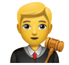 👨‍⚖️ Erkek Yargıç