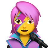 👩‍🎤 Woman Singer