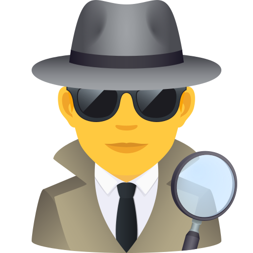 🕵️🕵️‍♂️🕵️‍♀️ Detectives