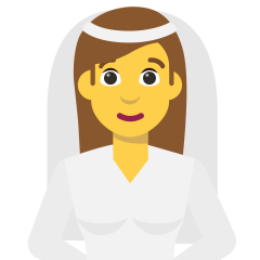 👰‍♀️ Woman with Veil