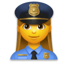👮‍♀️ Woman Police Officer
