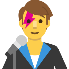 👨‍🎤 Homme chanteur