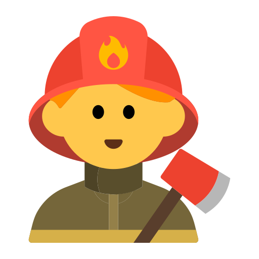 👨‍🚒 Homem Bombeiro