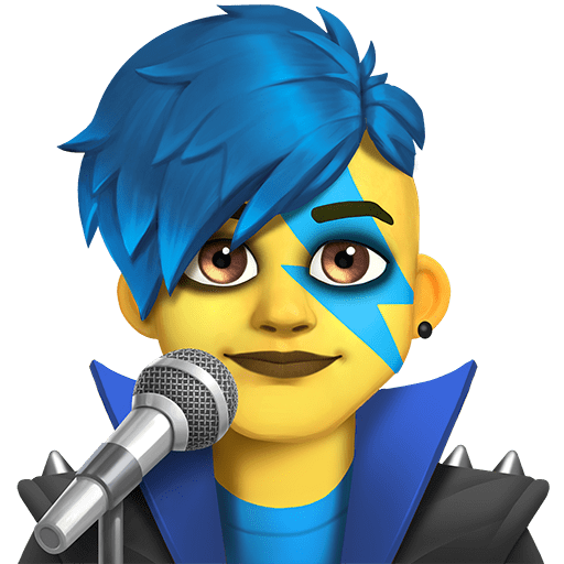 👨‍🎤 Homme chanteur