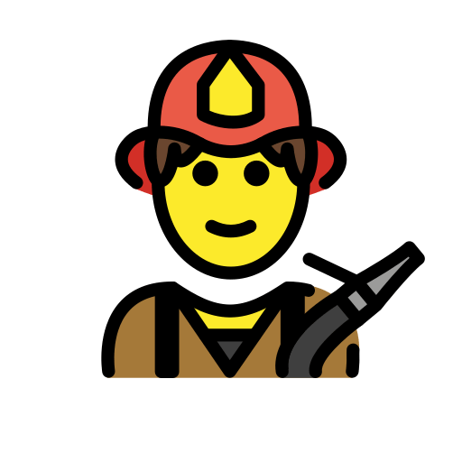👨‍🚒 Homem Bombeiro