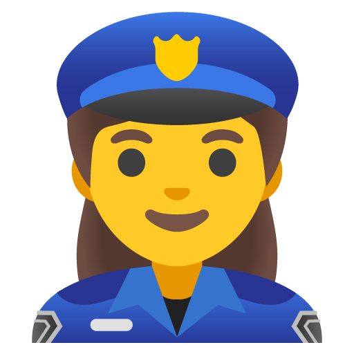 👮‍♀️ Woman Police Officer