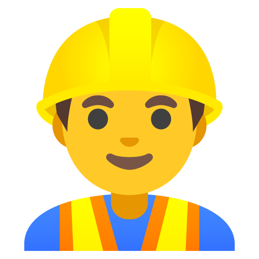 👷‍♂️ Homme ouvrier du bâtiment