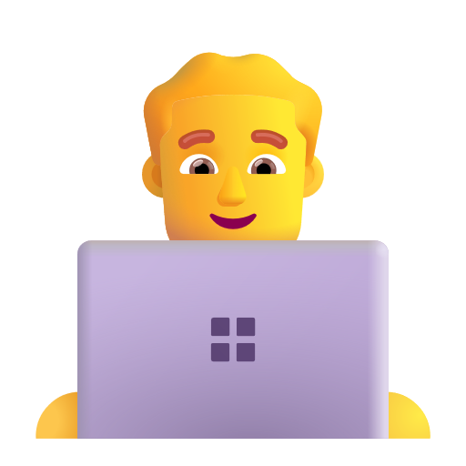 👨‍💻 Man Technologist