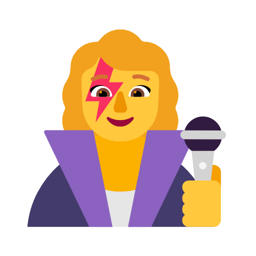 👩‍🎤 Woman Singer