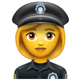 👮‍♀️ Woman Police Officer
