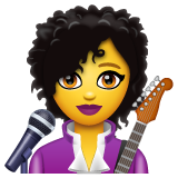 👩‍🎤 Woman Singer