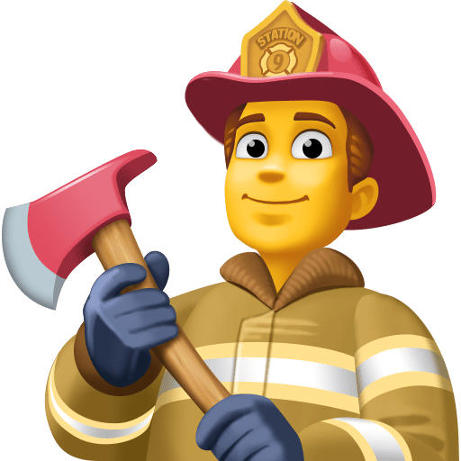 👨‍🚒 Homem Bombeiro