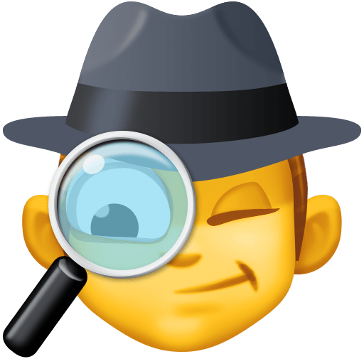🕵️🕵️‍♂️🕵️‍♀️ Detectives