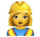 👷‍♀️ Woman Construction Worker