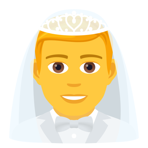 👰‍♂️ Man with Veil