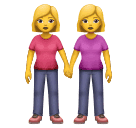 👭 Women Holding Hands