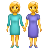 👭 Women Holding Hands
