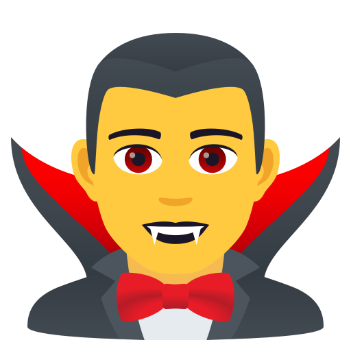 🧛‍♂️ Man Vampire