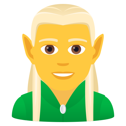 🧝‍♂️ Man Elf