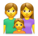 👨‍👩‍👦👨‍👩‍👧 Family: Man & Woman & One Child