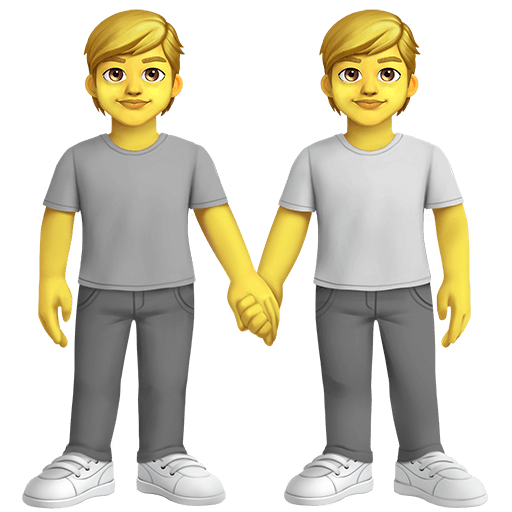 🧑‍🤝‍🧑 Menschen die Händchen halten