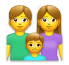 👨‍👩‍👦 Famiglia: Uomo, Donna e Bambino