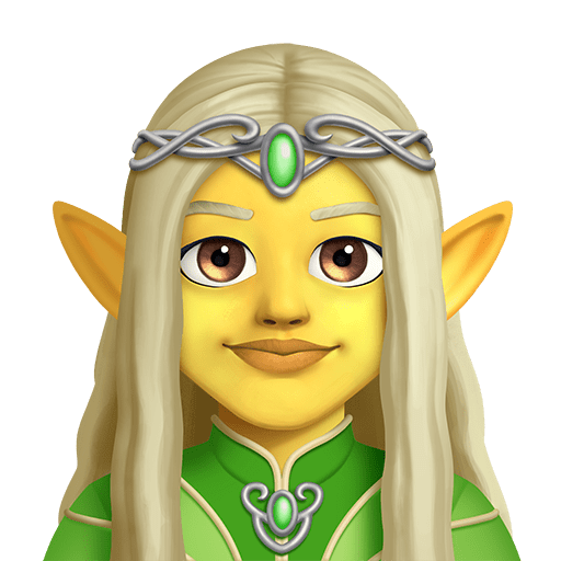 🧝‍♀️ Woman Elf