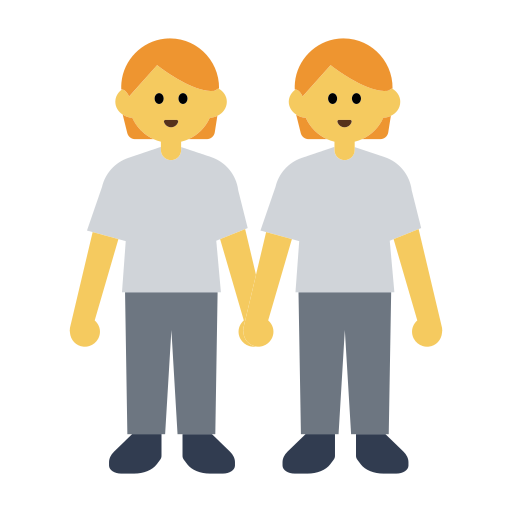 🧑‍🤝‍🧑 Menschen die Händchen halten