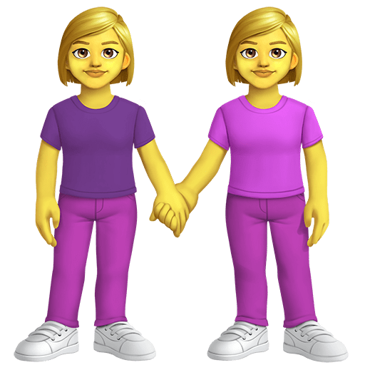 👭 Women Holding Hands