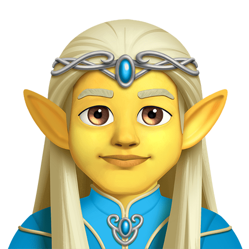🧝‍♂️ Man Elf