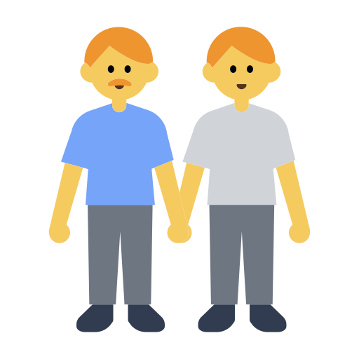 👬 Men Holding Hands