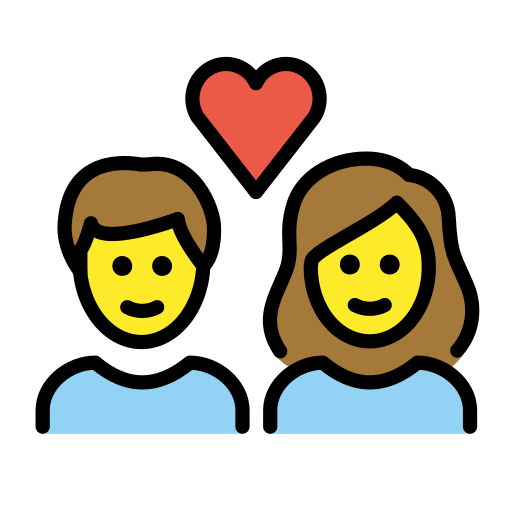 💑 Couple avec du cœur