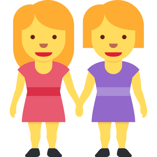 👭 Women Holding Hands