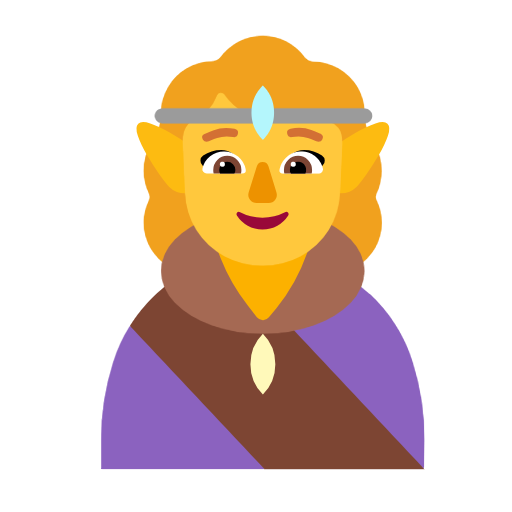 🧝‍♀️ Woman Elf