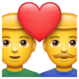 👨‍❤️‍👨 Couple with Heart: Man & Man