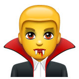 🧛‍♂️ Man Vampire