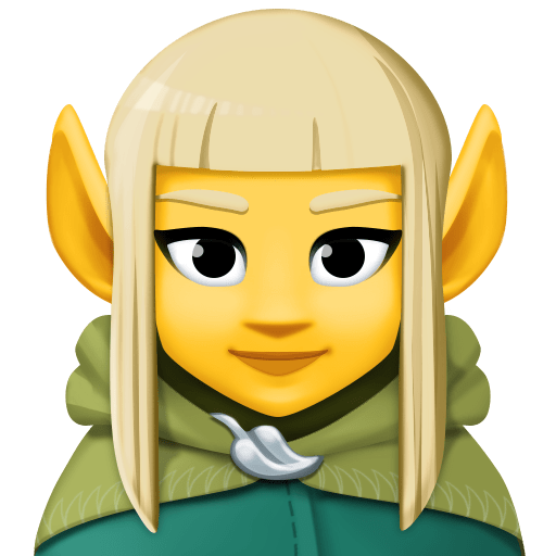 🧝‍♀️ Woman Elf