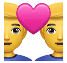👨‍❤️‍👨 Couple with Heart: Man & Man