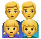 👨‍👨‍👧‍👦 Family: Man & Man & Girl & Boy