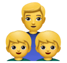 👨‍👦‍👦 Family: Man & Boy & Boy