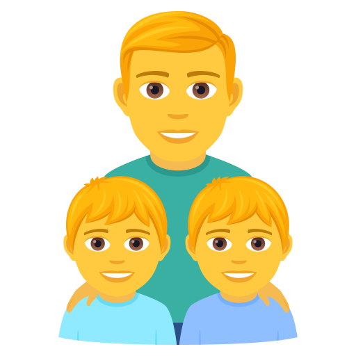 👨‍👦‍👦 Family: Man & Boy & Boy