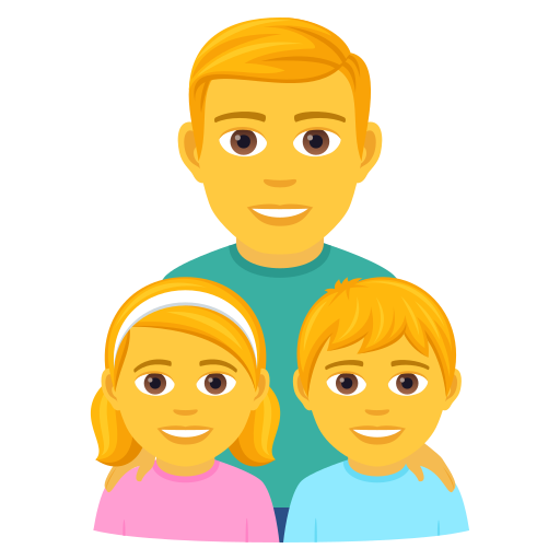 👨‍👧‍👦 Family: Man & Girl & Boy