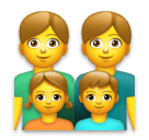 👨‍👨‍👧‍👦 Family: Man & Man & Girl & Boy
