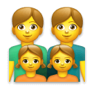 👨‍👨‍👧‍👧 Family: Man & Man & Girl & Girl