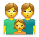 👨‍👨‍👧 Family: Man & Man & Girl