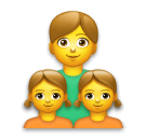 👨‍👧‍👧 Family: Man & Girl & Girl