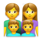 👨‍👩‍👦‍👦 Family: Man & Woman & Boy & Boy