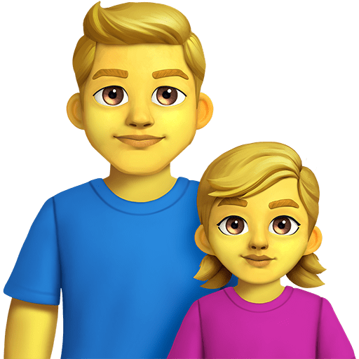 👨‍👧 Family: Man & Girl
